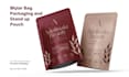 design professional mylar bag packaging and stand up pouch