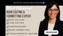 proofread, line edit and copy edit your book manuscript