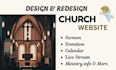 design church website, ministry website