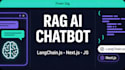 build and deploy a rag ai chatbot with langchainjs and nextjs