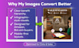 redesign bol, amazon listing images to increase CTR and conversions