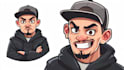 design vector character, cartoon avatar or mascot