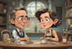 draw cartoons and caricatures