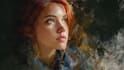 draw oil painting, digital oil painting