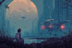 make epic scifi landscapes and planets