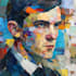 paint expressive colorful abstract portraits