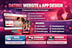 be your custom dating site developer and design modern dating app website
