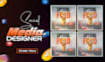 do make custom social media post design