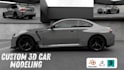 do unique 3d car modeling, car rendering, fivem car, gta v for game and printing