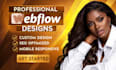 design redesign and develop webflow website, webflow expert framer website