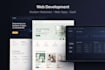 develop a modern website, web application or saas platform