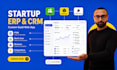 build your saas erp and CRM for your startup