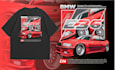 design amazing automotive streetwear tshirt