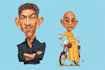 draw cartoons and caricatures