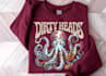design hand drawn t shirt octopus logo