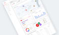 do custom dashboard UI design saas admin panel  analytics dashboard UX UI