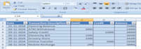 do invoice and bank statement data entry in excel
