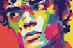 illustrate your picture into wpap pop art illustration