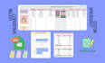 make a simple and clean custom spreadsheet