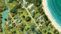 create detailed site plan or flat map illustration