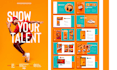 create attractive magazine, catalog, and brochure designs