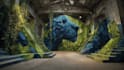 create expressive digital graffiti murals