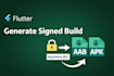 change flutter package name and build a signed aab for play store