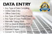 do fast and accurate data entry work