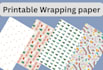 design luxury custom wrapping papers and gift wrap patterns