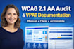 create a vpat wcag 2 1 aa accessibility report for your product