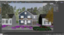 create a realistic exterior design 3d rendering of your house