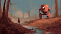 design sci fi art, concept art, sci fi art illustration