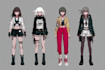 design custom danganronpa style characters