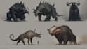 draw fantasy creatures and custom monster illustration