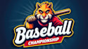 design outstanding baseball championship mascot logo
