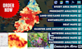 do gis mapping, spatial analysis, remote sensing in arcgis and qgis