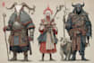 make dnd character, fantasy character, dnd party