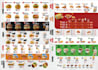 design professional restaurant menu and digital screen menu board
