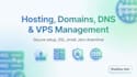 configure dns, domain, nameservers, email, SSL, and hosting