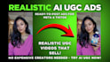 create ai ugc video ads for your products or brands