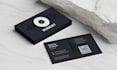 prepare ai generated business card design for printing