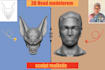 create 3d face model from 1 photo