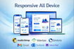 design a responsive HTML email newsletter