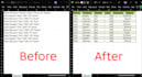 do professional excel data cleaning and data formatting