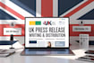 write distribute UK press release submit UK press release