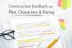 beta reader providing detailed feedback on manuscripts