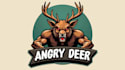 design super angry deer logo in 12 hours