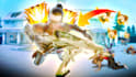 create hyper realistic attractive 3d free fire thumbnail