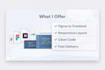 design and develop a responsive frontend website