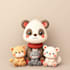 design kawaii animal illustrations for stickers and brands